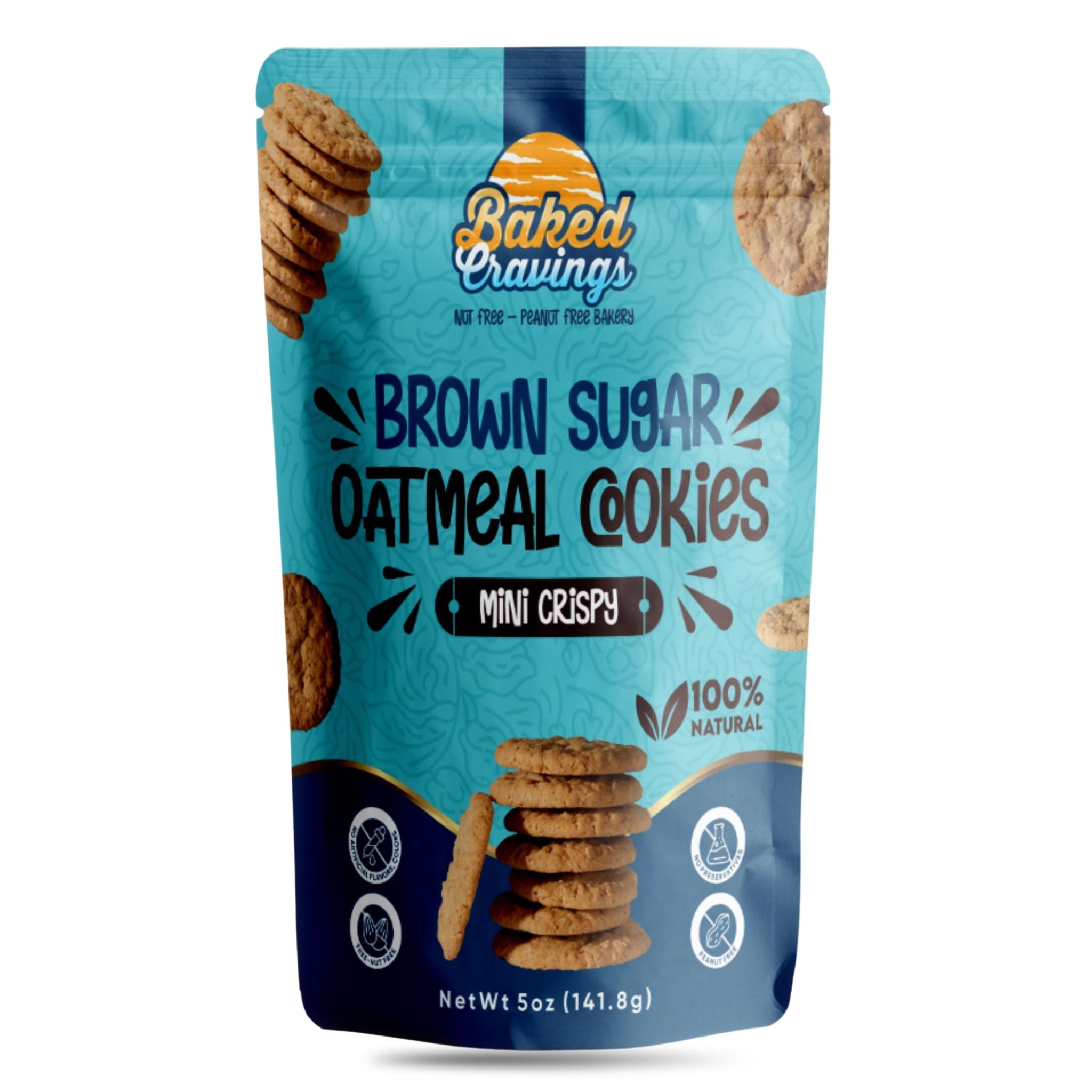 Brown Sugar Mini Crisp Cookie Bag